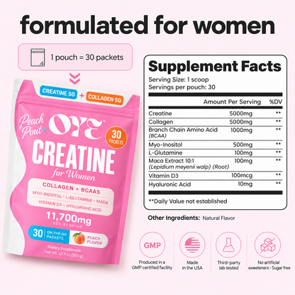 Support Stronger Workouts with Creatine + Collagen