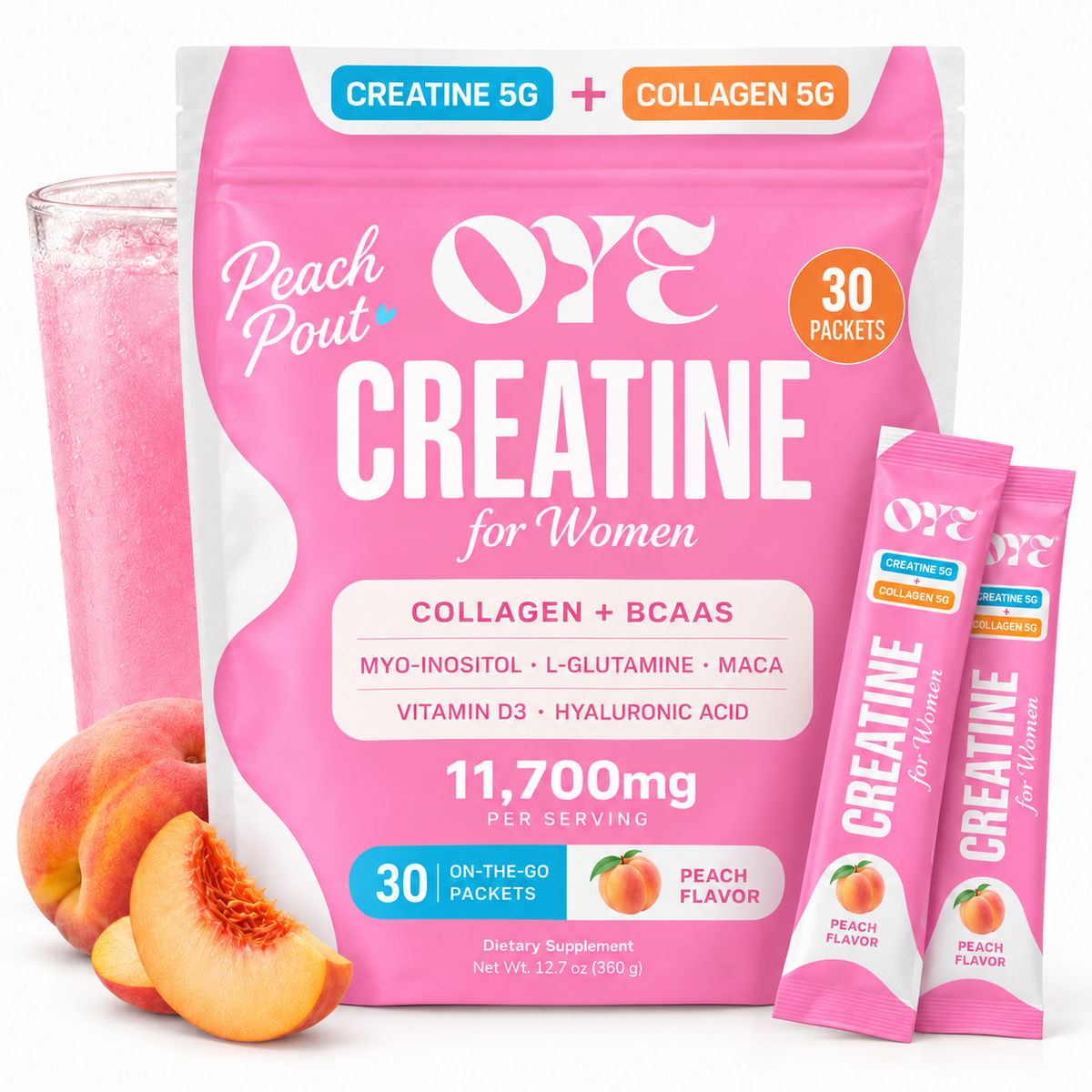 Support Stronger Workouts with Creatine + Collagen